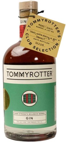 Tommyrotter Gin Cask Strength Bourbon-Barrel SWE Store Pick